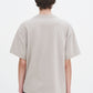 Oversized tee moss grey