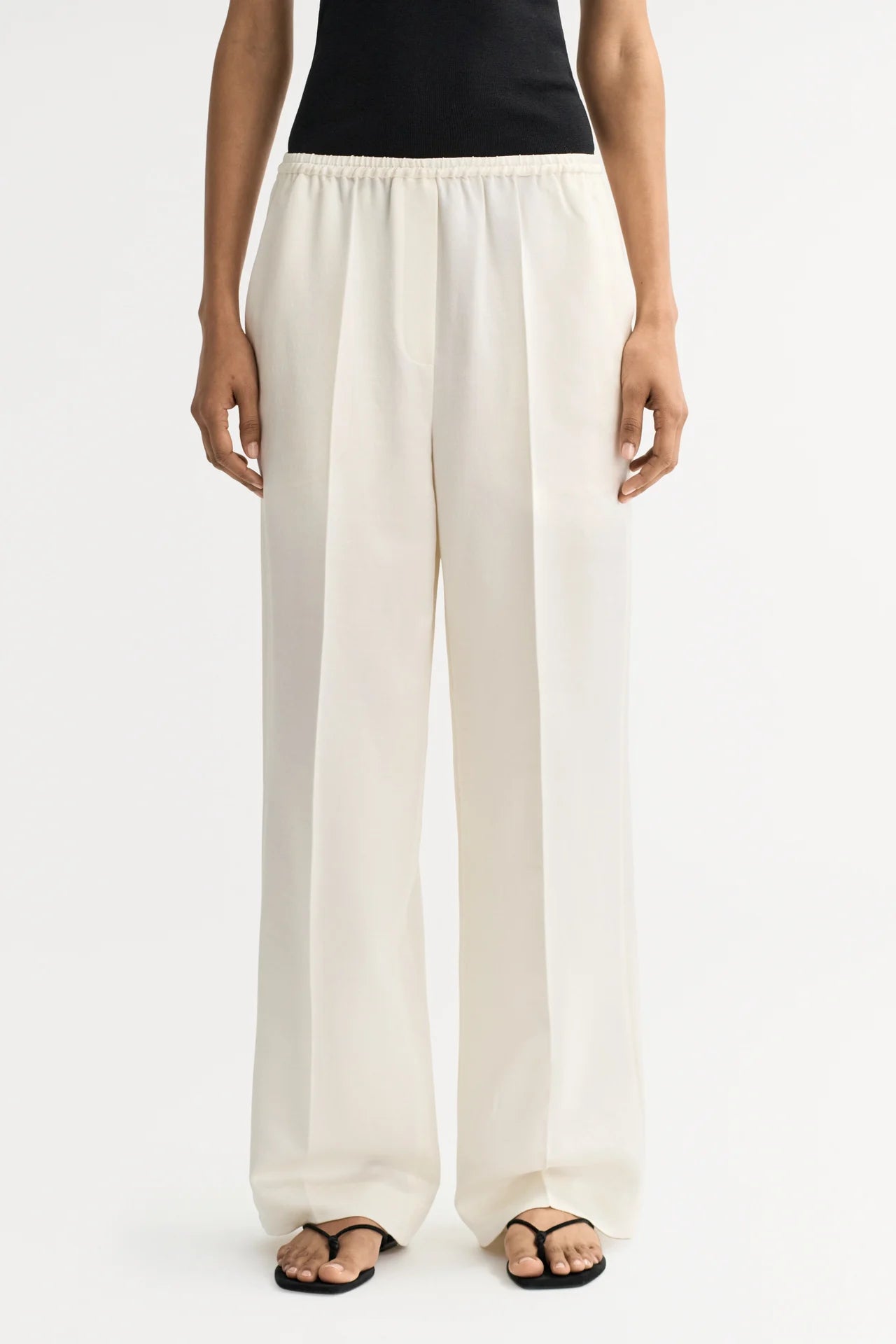 Silk pants - ivory