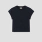 Bryce cap sleeve in dark navy - storm