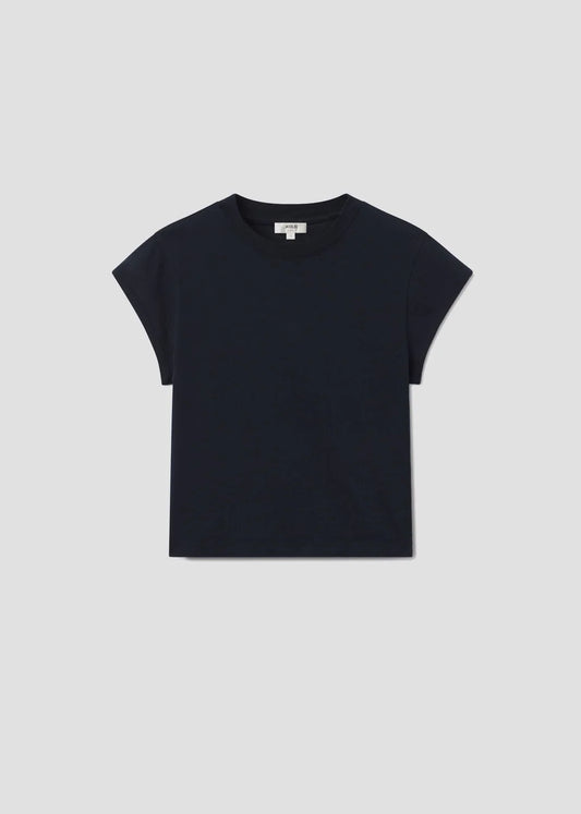 Bryce cap sleeve in dark navy - storm