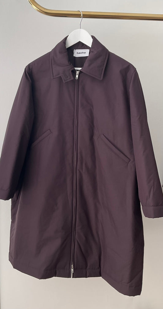 Flame bomber aubergine