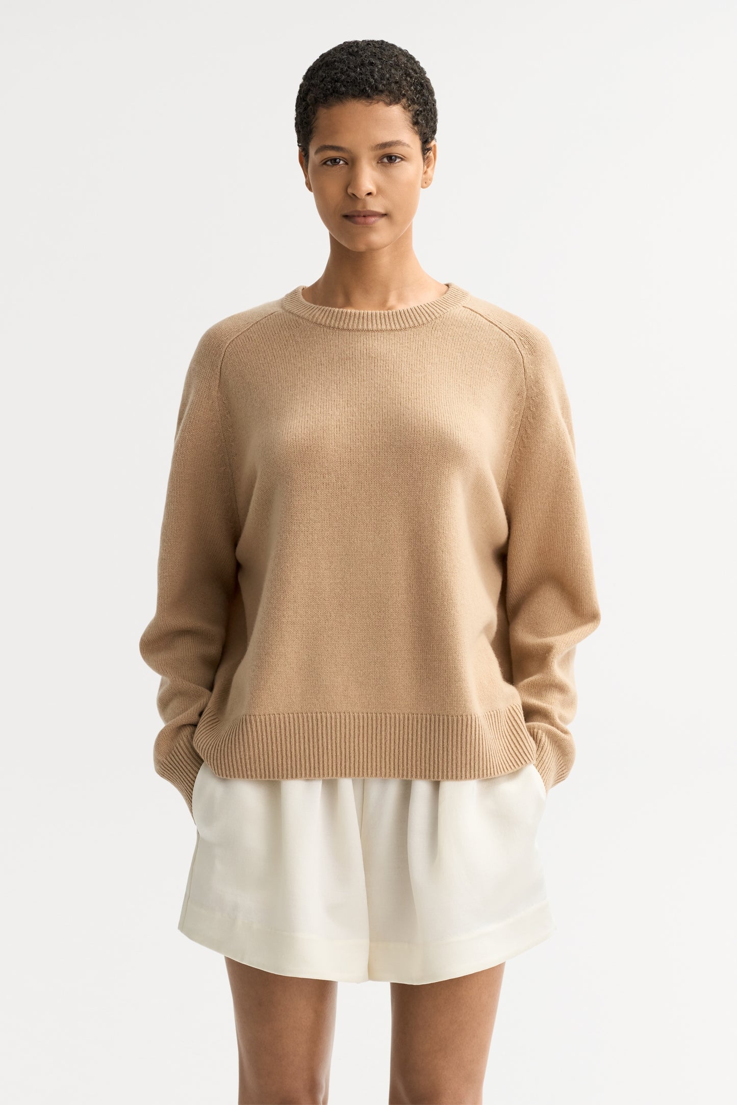 Boyfriend knit - camel