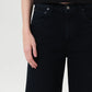 Low cure jean in crushed