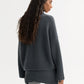 Girlfriend turtleneck anthracite grey