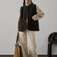Chicago sleeveless mottled brown