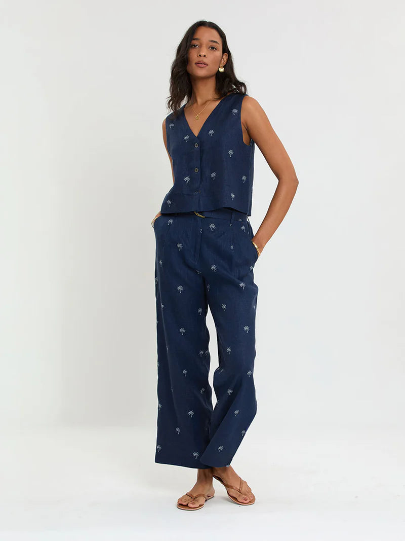 Diarra trouser - navy