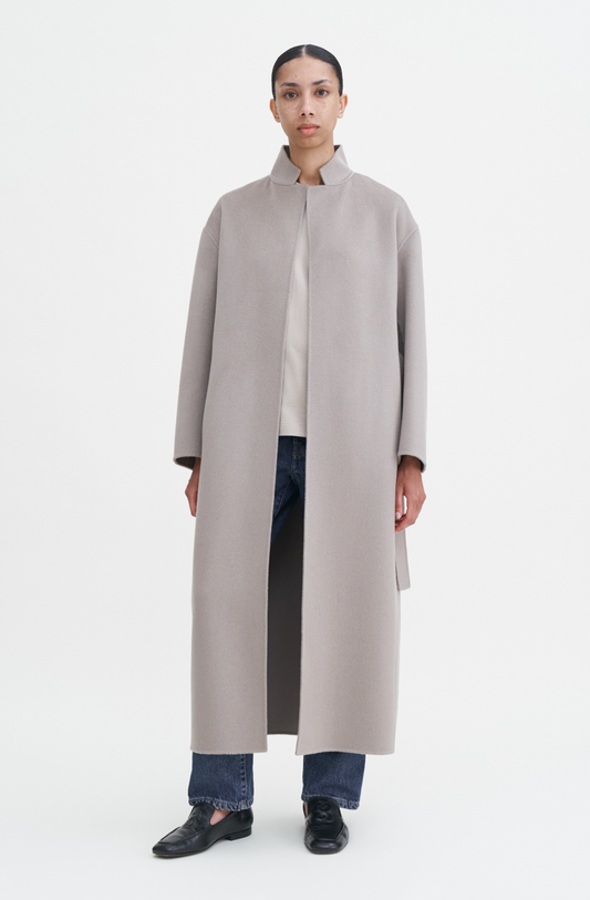Alexa coat moss grey