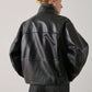 Gamma supple leather jacket