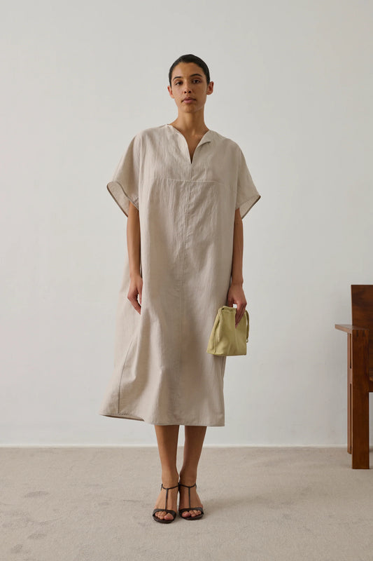 Ilsa linen and organic cotton dress