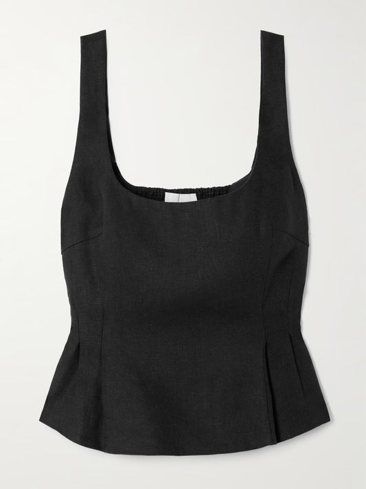 Rosalie top black