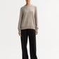 Boyfriend crewneck greige