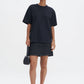 Oversized tee black