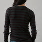 Gaelle t shirt aubergine/anthracite