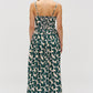 Fan flower print sundress