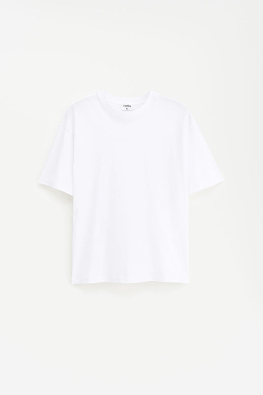 Loose fit tee white