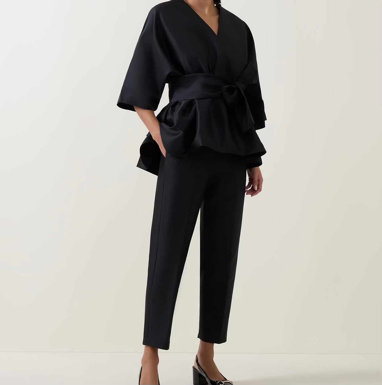 Twig pants black