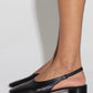 Dua black sling back