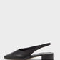 Dua black sling back