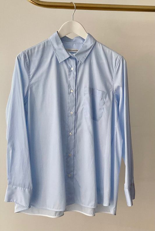 Cezane Blue and white stripe