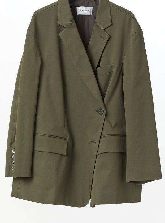 Overblazer kaki