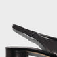 Dua black sling back