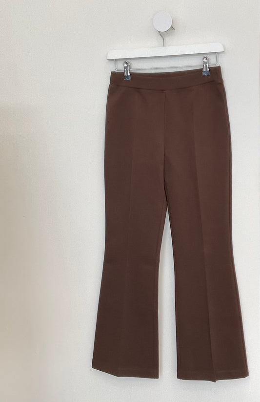 Mini trombetta pant colour brown