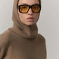 Calvin Cashmere Balaclava - Croissant