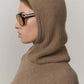 Calvin Cashmere Balaclava - Croissant