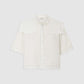 Handkerchief camp shirt antique white
