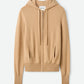 Zip hoodie camel