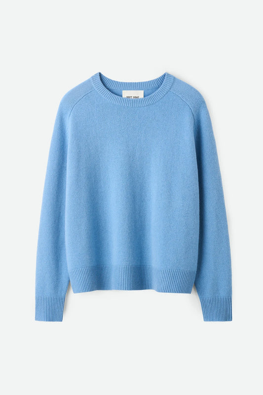 Boyfriend crewneck azure