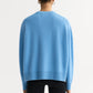 Boyfriend crewneck azure