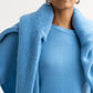 Boyfriend crewneck azure