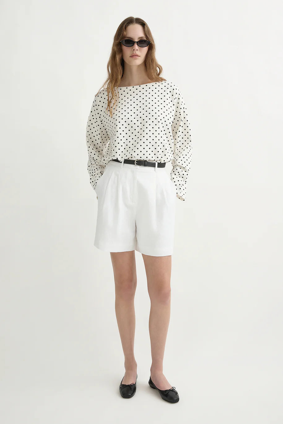 Marchello short ivory