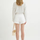 Perri short ivory