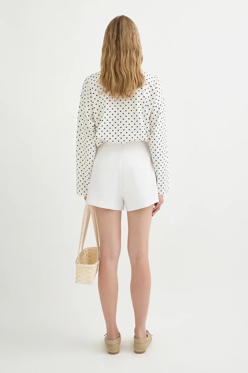 Perri short ivory