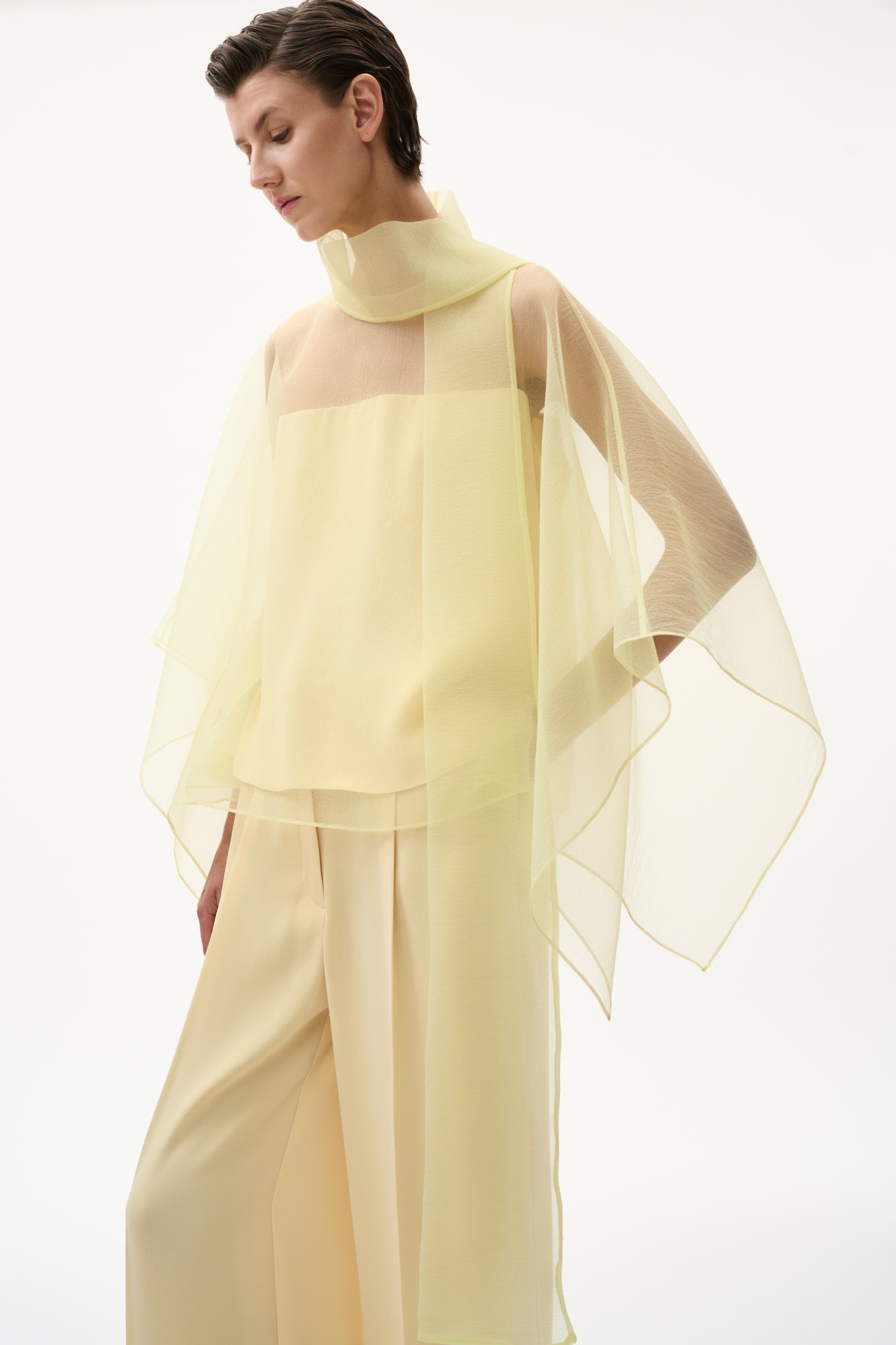 Edwin CLOQUÉ ORGANZA TOP