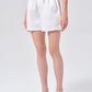 LYDIA SHORT CHALK WHITE