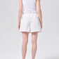 LYDIA SHORT CHALK WHITE