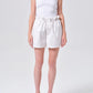 LYDIA SHORT CHALK WHITE