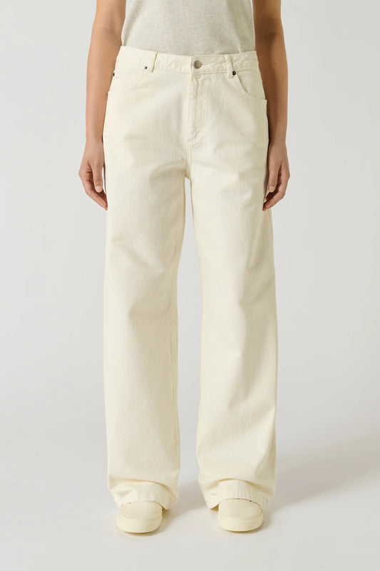 Calvin straight denim jeans - ecru