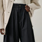 Vernon pants in poplin cotton - black