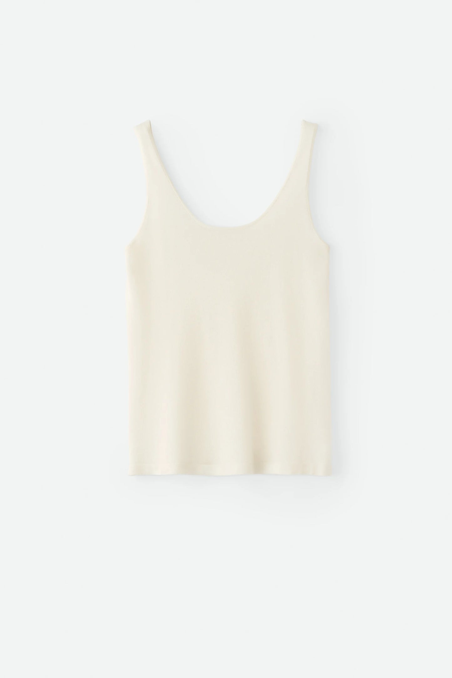 Featherlight singlet cashmere - feather white