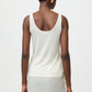 Featherlight singlet cashmere - feather white