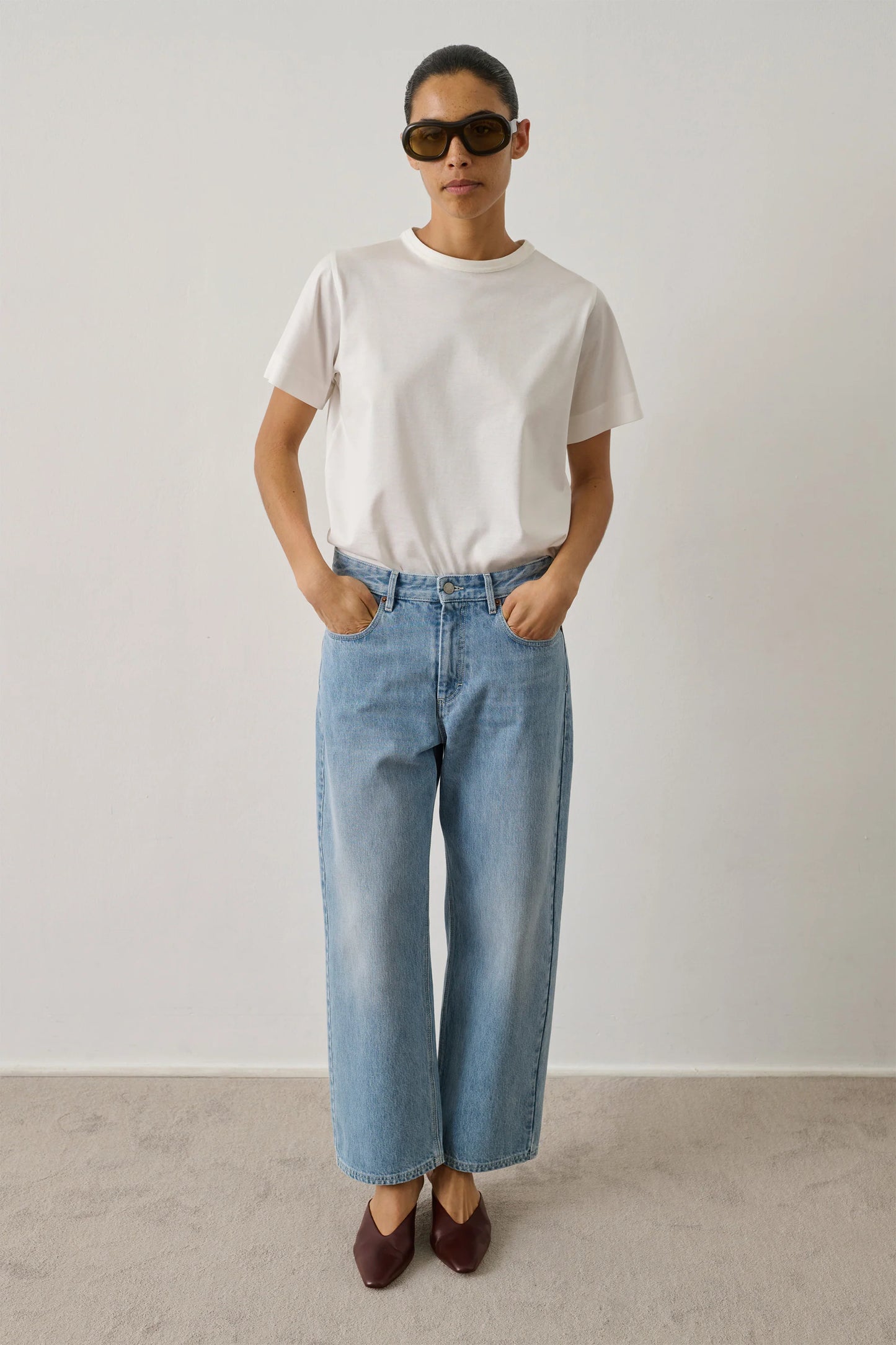 Harrison jean in organic and recycled cotton