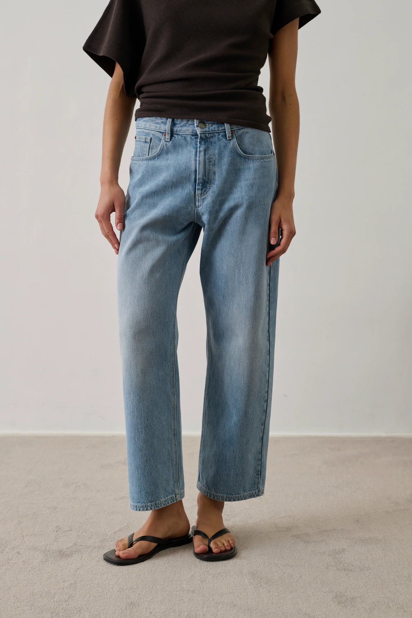 Harrison jean in organic and recycled cotton