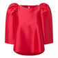 Roan top red