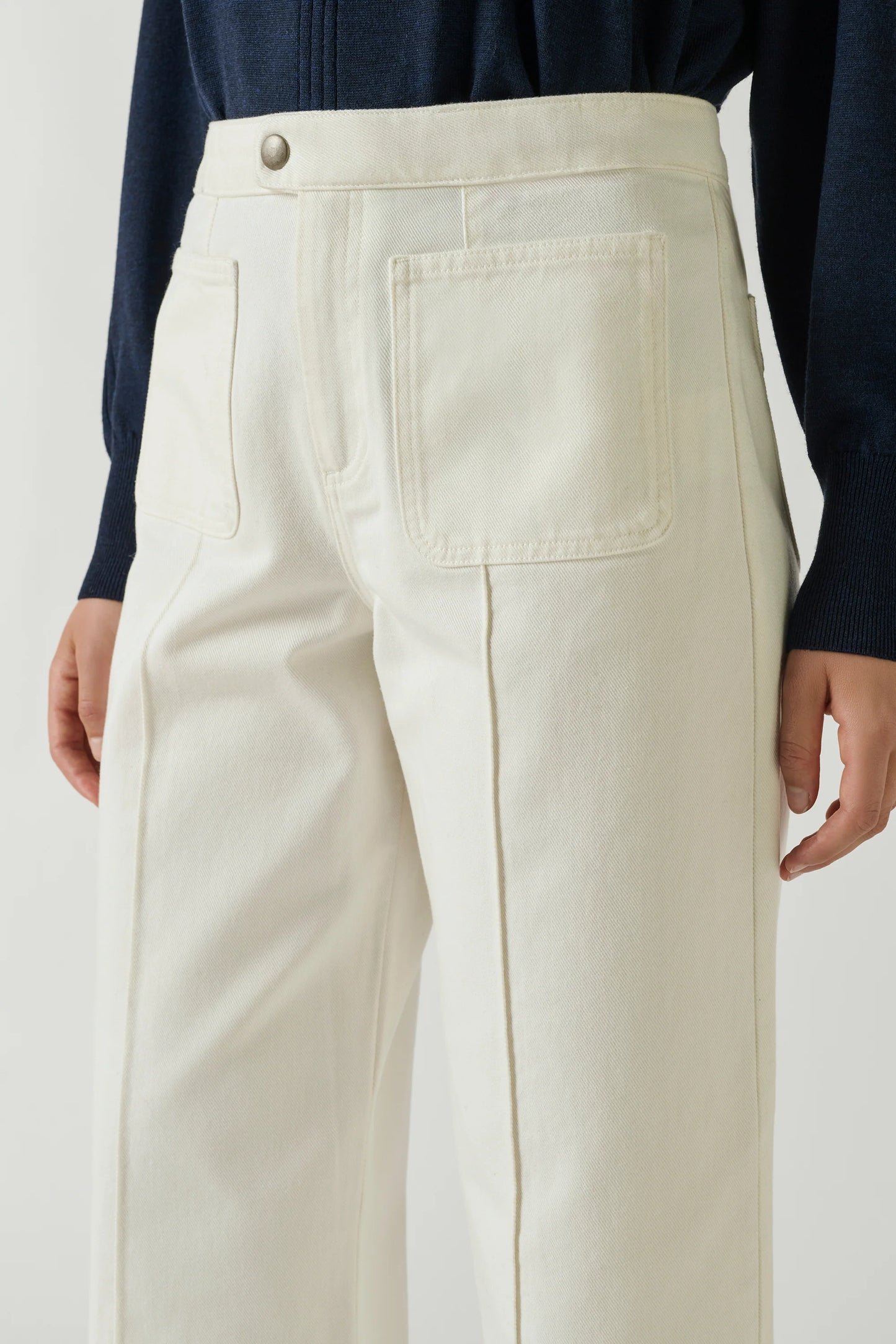 Harry jeans - craie
