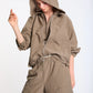 Gieri zip up - muted olive