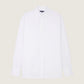 Via shirt Classic men's white cotton poplin shirt